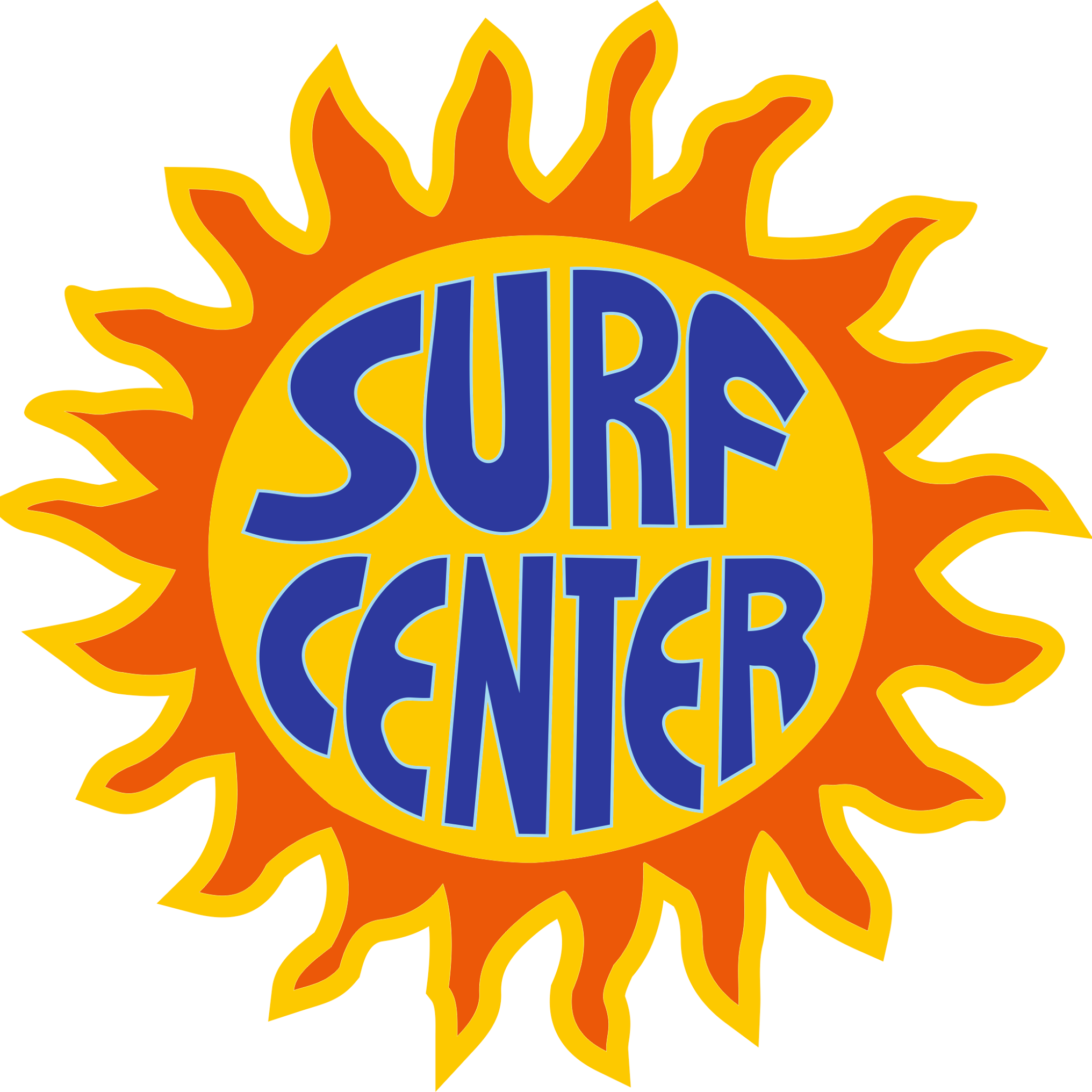 logo Surf Center Playa Sur